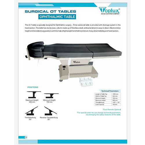 Orthopedic surgery table