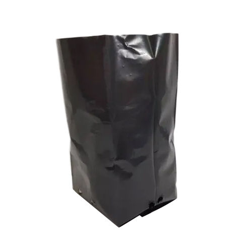 HDPE Nursery Bag - Customised Size, Black Color | Hot Stamping, Durable, UV Resistant, Lightweight, Dust and Moisture Proof