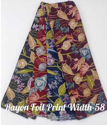 RAYON FOIL PRINT FA