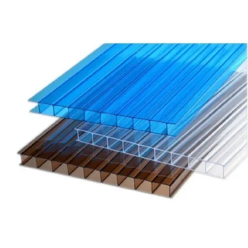 Plain Twin Wall Polycarbonate Roofing Sheet