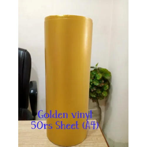 Golden Vinyl Sheet