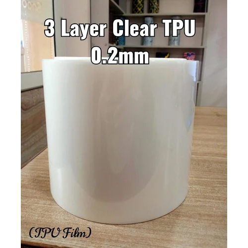 3 Layer Clear TPU Rolls And Sheets