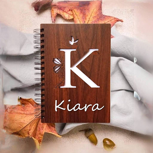 Laser Cut Logo Diary