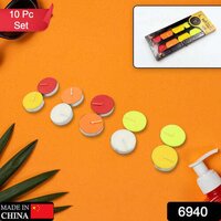 8-9 Hour Burning Diwali Candles For Home Decoration Smokeless Candles (6940)