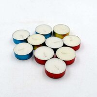 DECORATIVE COLOR CANDLE LIGHT CANDLE PERFECT FOR GIFTS HOME ROOM BIRTHDAY ANNIVERSARY DECORATIVE CANDLES (10 PC SET) 6939