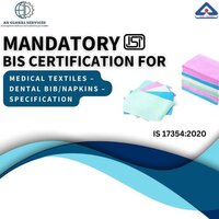 Mandatory Bis/isi Mark Certification On Dental Bib/ Napkins-specification