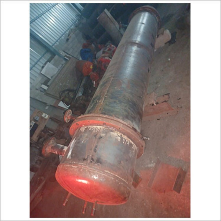 Shell And Tube Condenser - Color: Silver