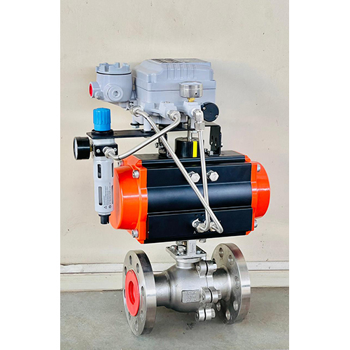 Actuator Ball Valve Flanged End
