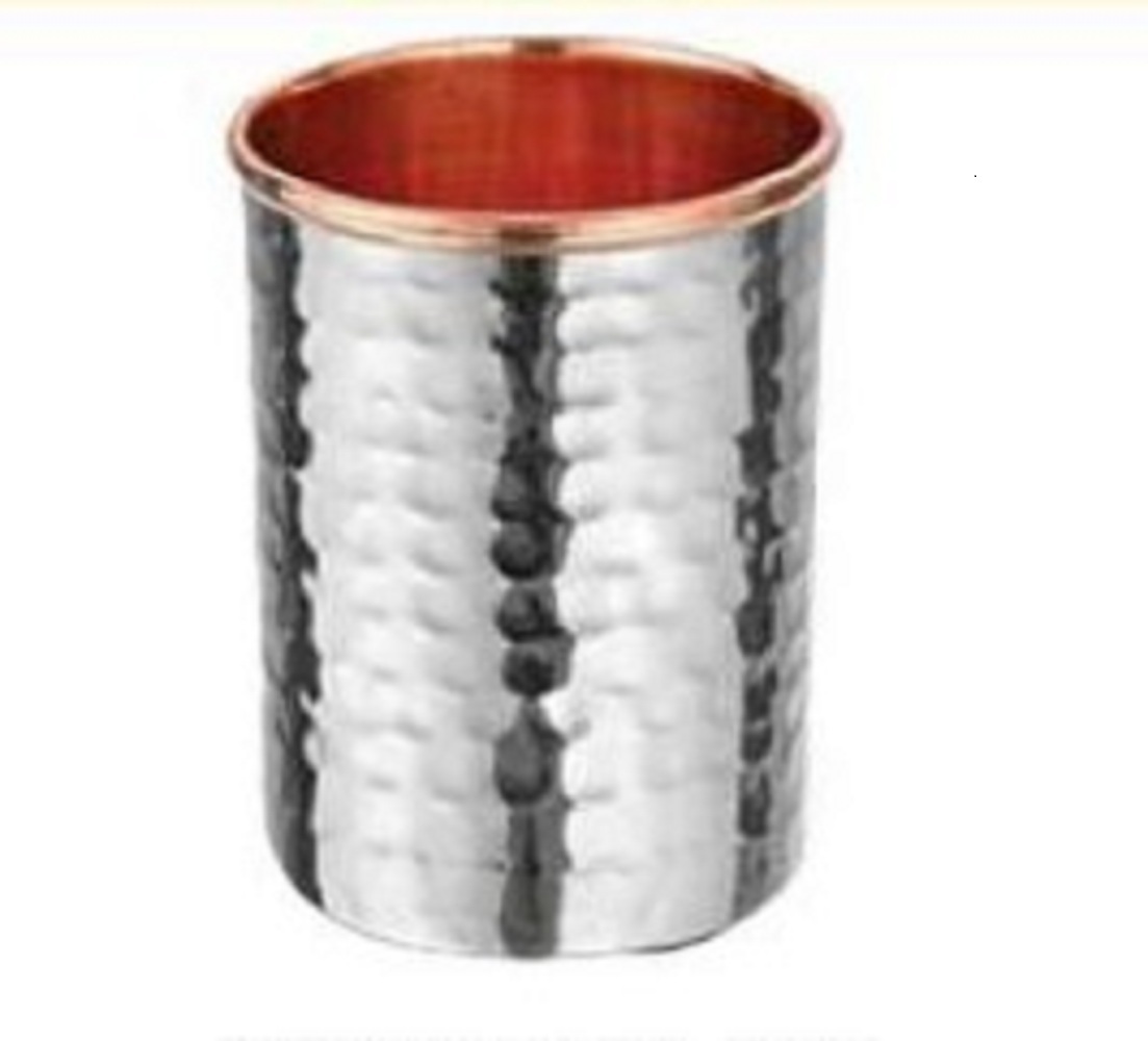 COPPER GLASS SLVER TOUCH