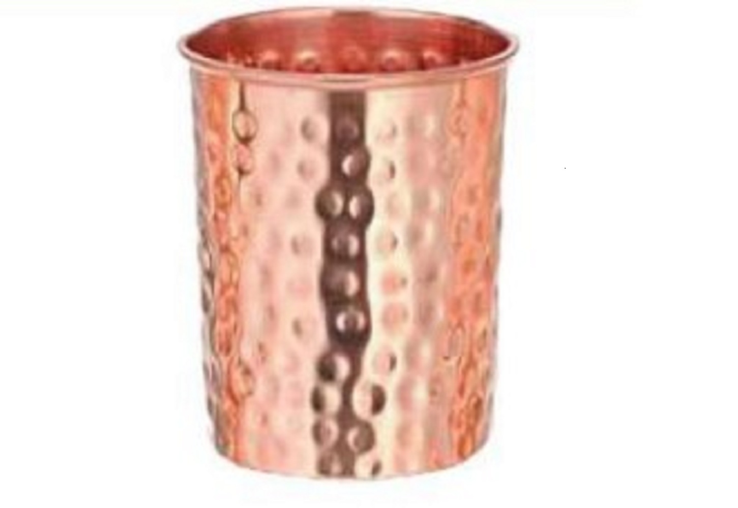 COPPER BEADED HAMMER GLASS