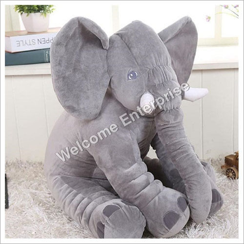 Grey Elephant Soft Toy