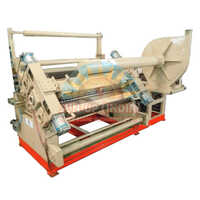 Pneumatic Fingerless Type Single Facer Machine - Color: White