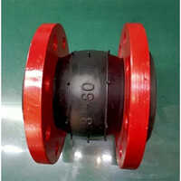 Black/red Neoprene Rubber Bellows