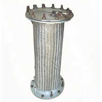 Stainless Steel Braided Hose Pipe - Durable Stainless Steel, Silver Color | Ideal For Industrial Usage