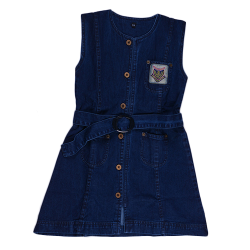 Girls Blue School Unifrom Skirt