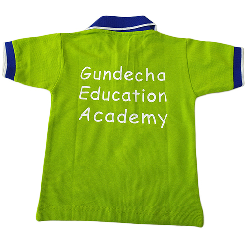Half Sleeve School Collared T-Shirt