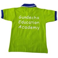 Half Sleeve School Collared T-Shirt