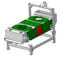 Vibro Classifier Machine - Ms Material, Various Sizes, White Color | Manual Operation, Unique Vibrating System, Low Power Consumption, Dust Collection System