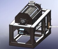Three Phase Grain Cleaner Machine - Metal Construction, Customized Size, 420 Volt Electric Power | Efficient Industrial Ultrasonic Grain Cleaning, Versatile For Wheat, Rice, Corn