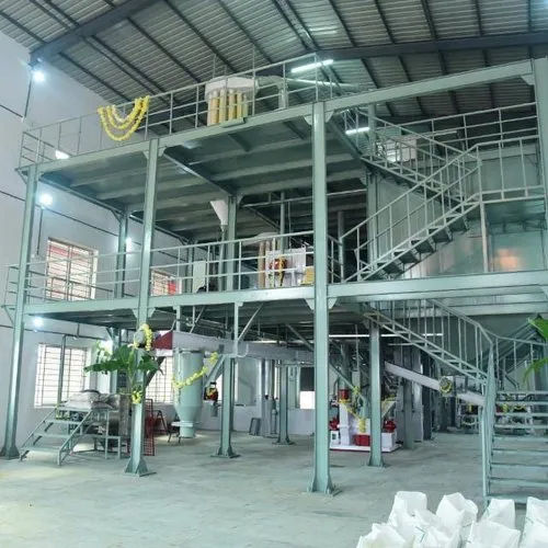 Mild Steel Automatic Flour Mill Plant Capacity: 5 Ton/Day