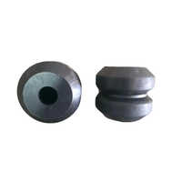 Black 90Mm Rubber Anti Vibration Mount