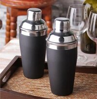 Ss Cocktail Shaker - Stainless Steel, 1000ml Capacity, Iridescent Finish | Durable Design, Easy To Clean, Ideal For Mixing And Serving