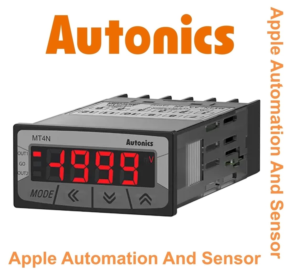 Autonics MT4N-DV-EN Digital Panel Meter - 127 Grams, Precision Measurement Application, User-Friendly Interface
