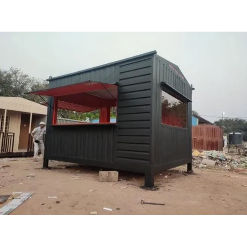 Coffee Shop Portable Cabin - Color: As Per Requirement