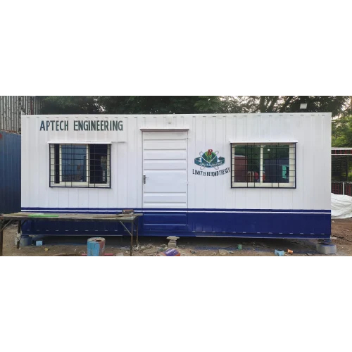 As Per Requirement Steel Portable Cabin