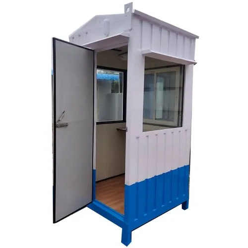 As Per Requirement Portable Security Guard Room Cabin
