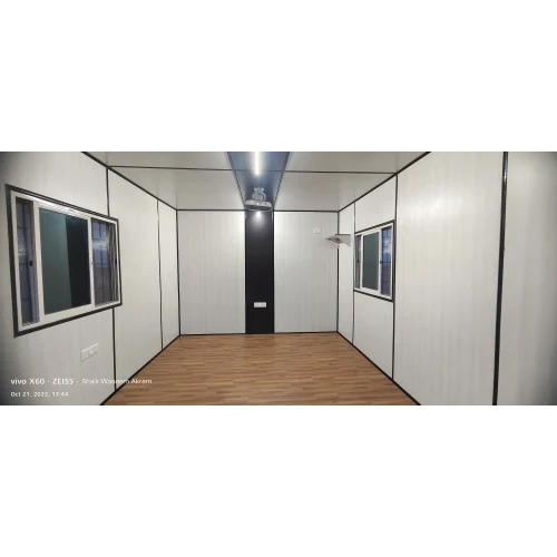 Ms Steel Portable Shop Container External Dimension: Customized