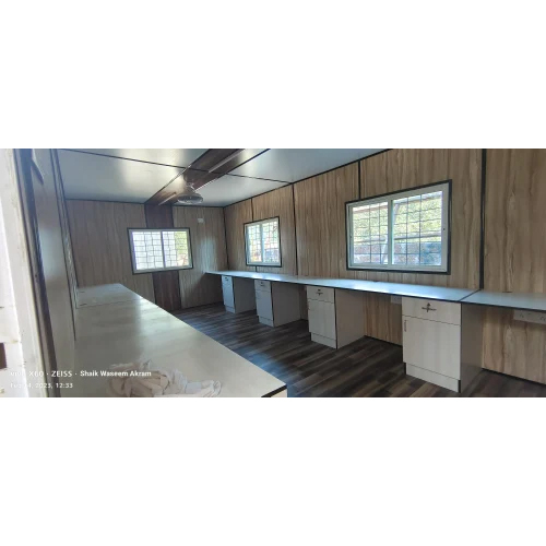 Portable Steel Office Container External Dimension: Customized