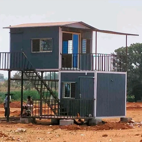 Prefabricated Home Container - Steel Reefer Office Module, Customized Dimensions with Polished Finish