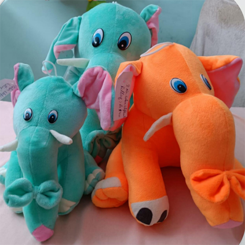 Multicolor Colourful Elephants Toy