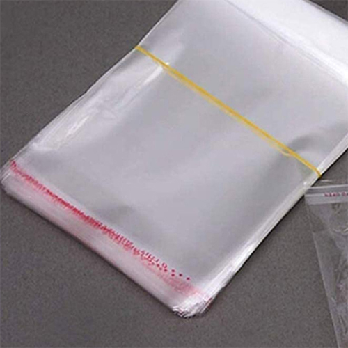 Bopp Bags With Self Adhesive Tape - Color: White