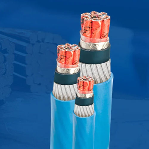 Blue Instrumentation Cable