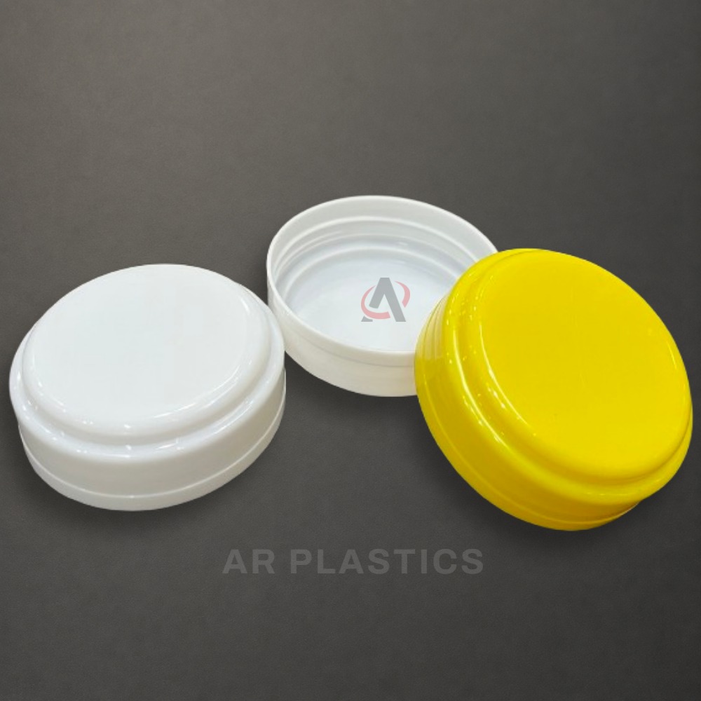 63 MM Step-Dome Cap - Plastic, 63 Millimeter Diameter, All Colors Available | Lightweight, User-Friendly, Customizable for Jars
