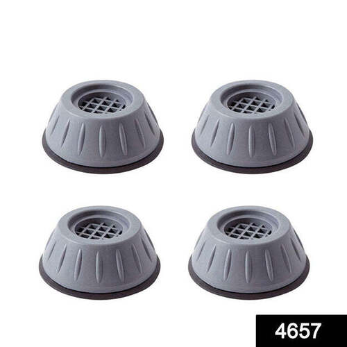 Washer Dryer Anti Vibration Pads With Suction Cup Feet (4657)