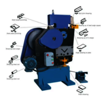 Multipurpose shearing Ironworker machine