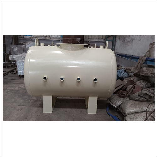 White 1500 Ltr Horizantal Tank