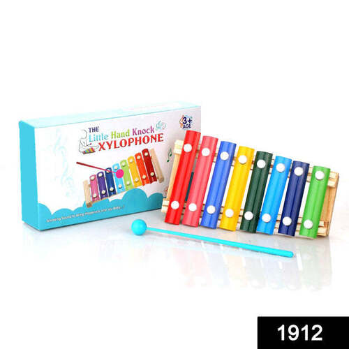 WOODEN XYLOPHONE MUSICAL TOY FOR CHILDREN (MULTICOLOR) 1912