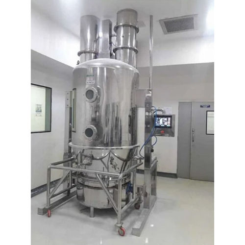 Fluid Bed Dryer - Stainless Steel, 1000-1500 kg Weight | Semi-Automatic Control, Warranty Included