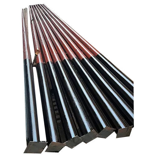 Multicolored Mild Steel Tubular Lighting Pole