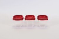 120ml counter top container: set of 3