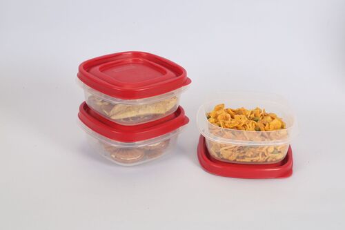 300ml counter top container: set  of 3