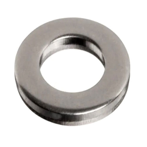 Silver Ss Plain Washer