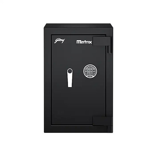 Godrej Matrix 2414 El Safe Lockers - Color: Black
