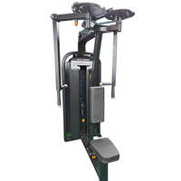 Lat Pulldown Machine - Heavy-duty Steel Frame | Adjustable For All Users, Manual Operation, Muscle Gain Focus, Warranty Included