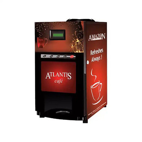 Classic 2 Options 2-Ltrs Vending Machine - Color: Black & Red