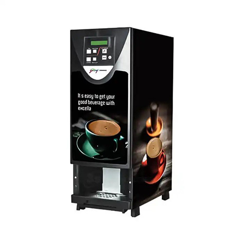 Godrej 2 Lane Coffee Vending Machine - Color: Black